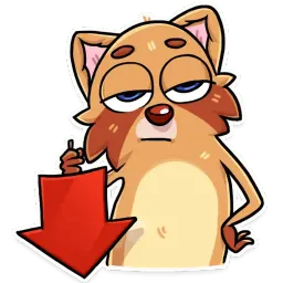 Mr. Raccoon sticker 10