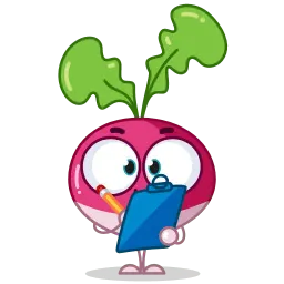 Мистер Редис sticker 3