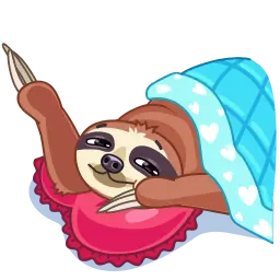Мистер Ленивец sticker 2