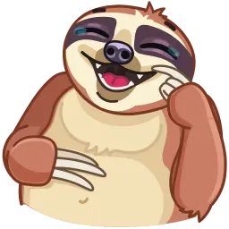 Мистер Ленивец sticker 4