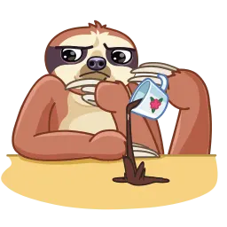 Мистер Ленивец sticker 7