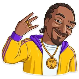 Snoop Dogg sticker 11