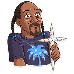 Snoop Dogg sticker 4