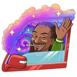 Snoop Dogg sticker 5