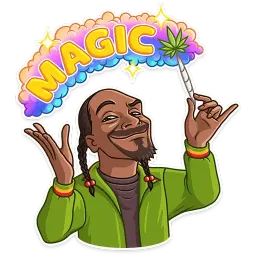 Snoop Dogg sticker 9