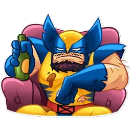 Wolverine sticker 4
