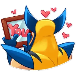 Wolverine sticker 8