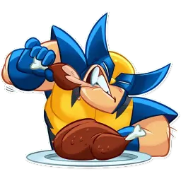 Wolverine sticker 10
