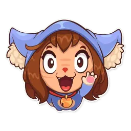 Ms Paws sticker 5
