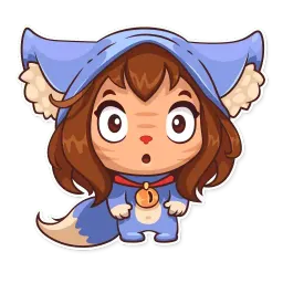 Ms Paws sticker 7
