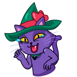 Котоведьма Telegram sticker pack
