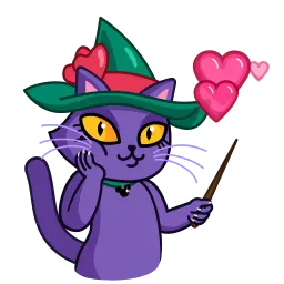 Котоведьма sticker 2