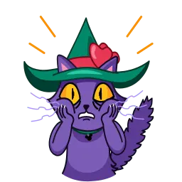 Котоведьма sticker 4