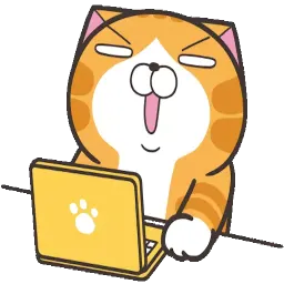 Кот sticker 3