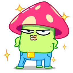 Гриб sticker 10