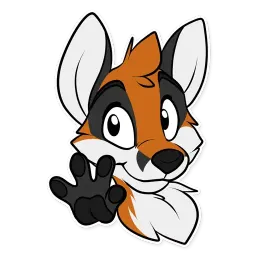 Fox by Muzz Telegram sticker pack