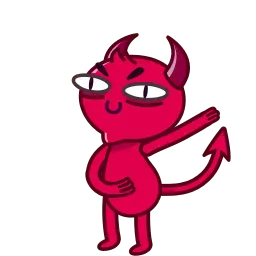 Дьяволёнок sticker 4