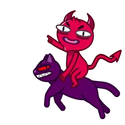 Дьяволёнок sticker 5