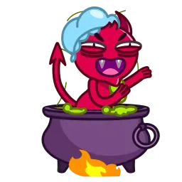 Дьяволёнок sticker 10