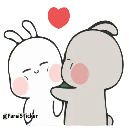Кролики sticker 5
