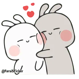 Кролики sticker 6