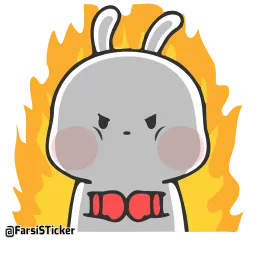 Кролики sticker 9