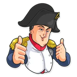 Napoléon et Joséphine sticker 3