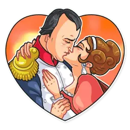 Napoléon et Joséphine sticker 7