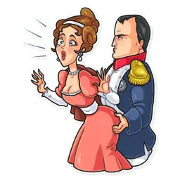 Napoléon et Joséphine sticker 8