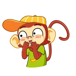 Naughty Monkey Telegram sticker pack