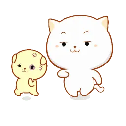Naughty Cat sticker 3