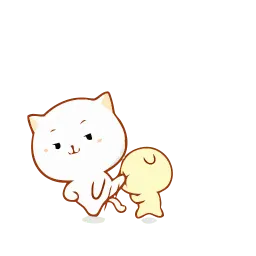 Naughty Cat sticker 6