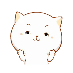 Naughty Cat sticker 7