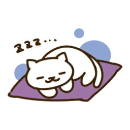 Neko Atsume sticker 12