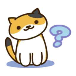 Neko Atsume sticker 7