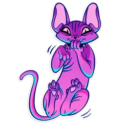 The Neon Demon Telegram sticker pack