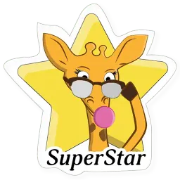 Милый жираф Telegram sticker pack