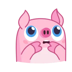 Барахтающаяся свинка sticker 4