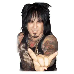 Nikki Sixx sticker 10