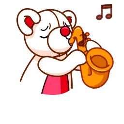 Неромантичный медведь sticker 11