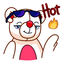 Неромантичный медведь sticker 3