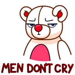 Неромантичный медведь sticker 4