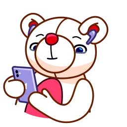 Неромантичный медведь sticker 7