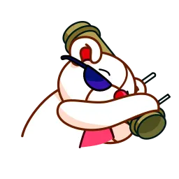 Неромантичный медведь sticker 8