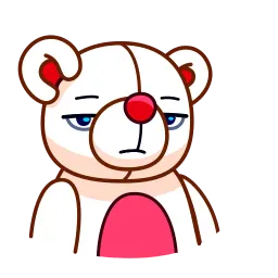 Неромантичный медведь sticker 10