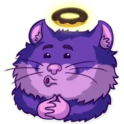 Not a humster sticker 11