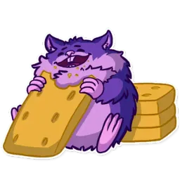 Not a humster sticker 5