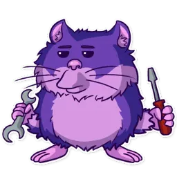 Not a humster sticker 6