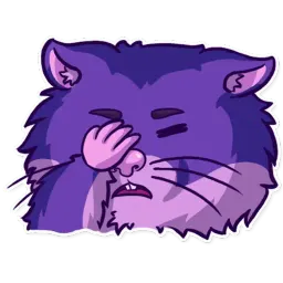 Not a humster sticker 10