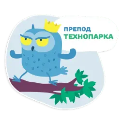 OTUS coding Owl sticker 7